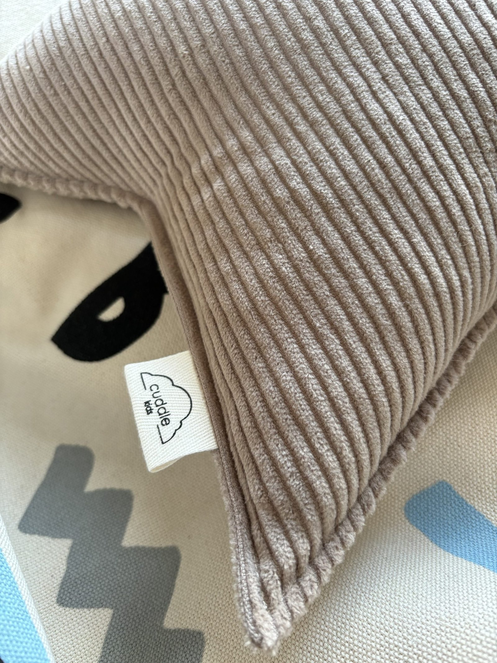 poduszka GWIAZDKA beżowy - obrazek 3