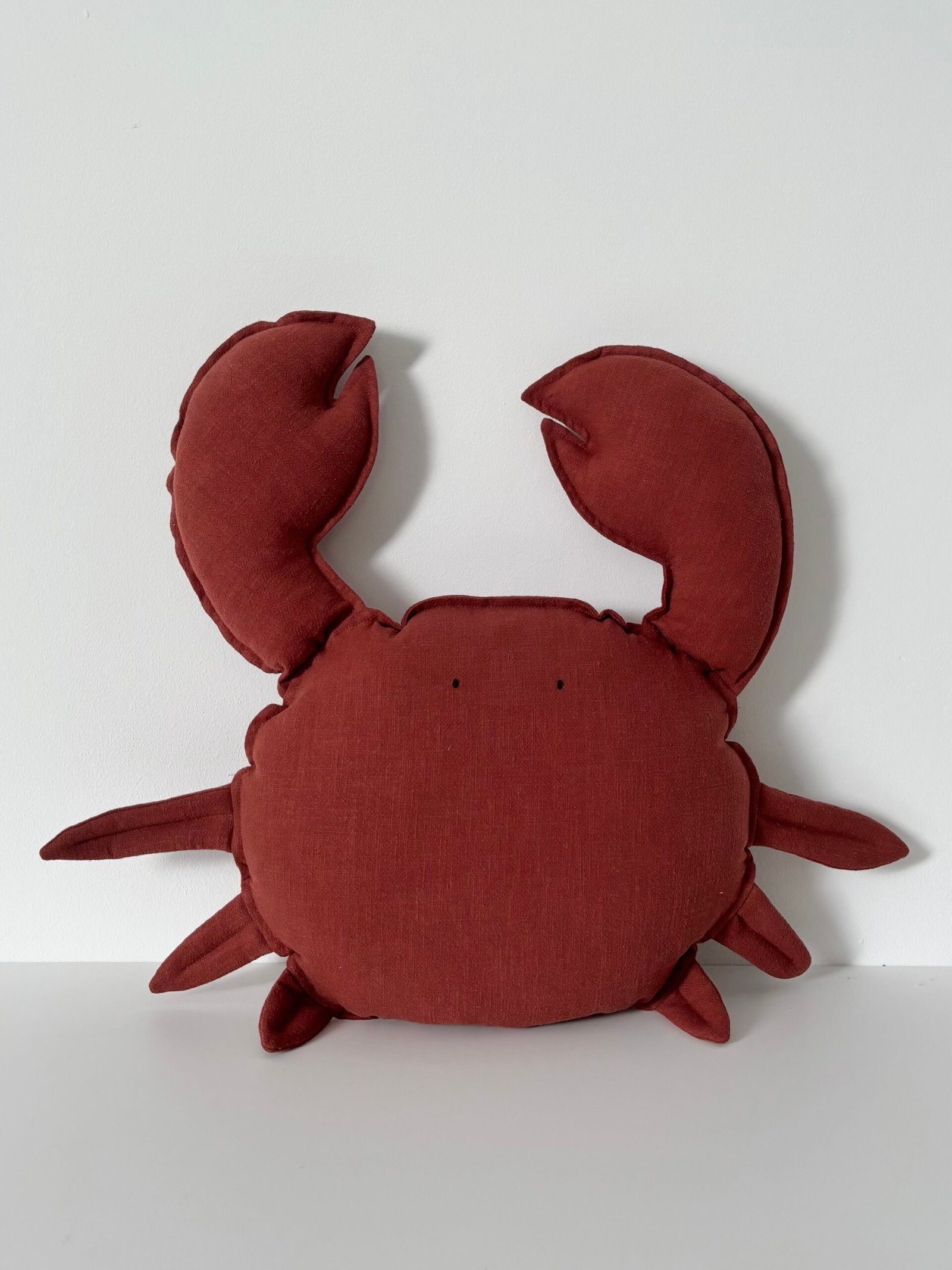 poduszka KRAB len - obrazek 4